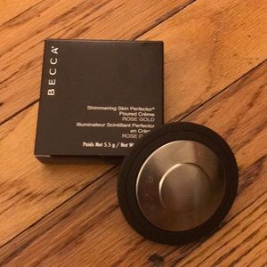 New Becca highlighter- rose gold